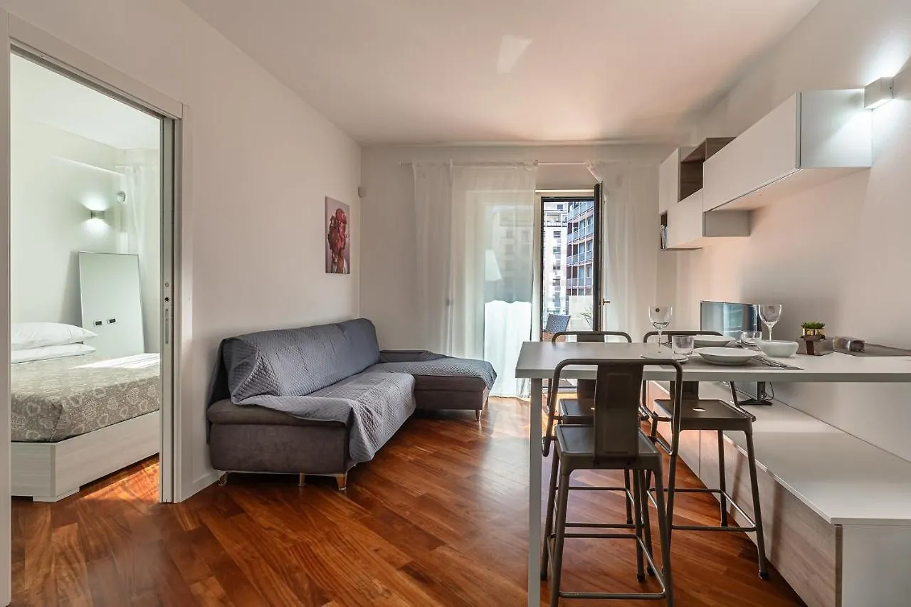 Central/Garibaldi Luxurious Two-Room Apartment. Milan Italy
